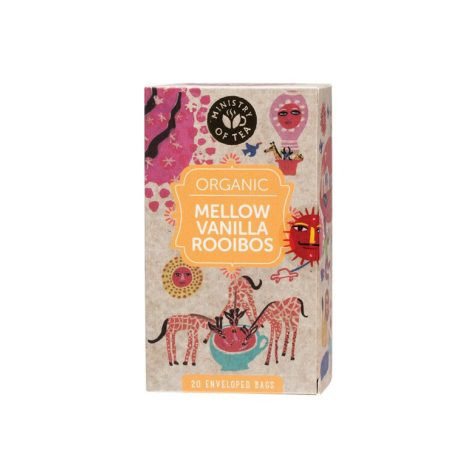 Ministry of tea organic mellow rooibos vaníliás bio tea 35 g