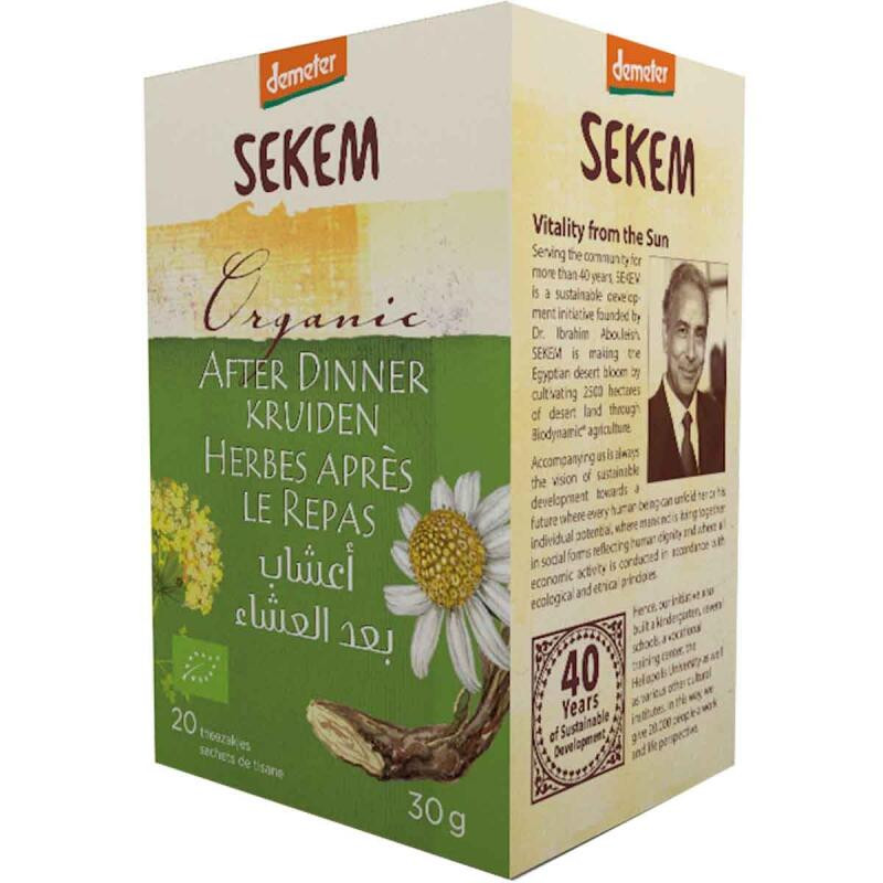 SEKEM DEMETER TEA ÉTKEZÉS UTÁN 20FILTER akciós termékkép 1