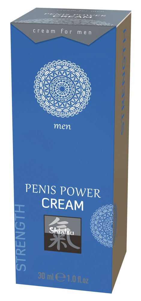 HOT Shiatsu Penis Power - stimuláló intim krém férfiaknak (30ml)