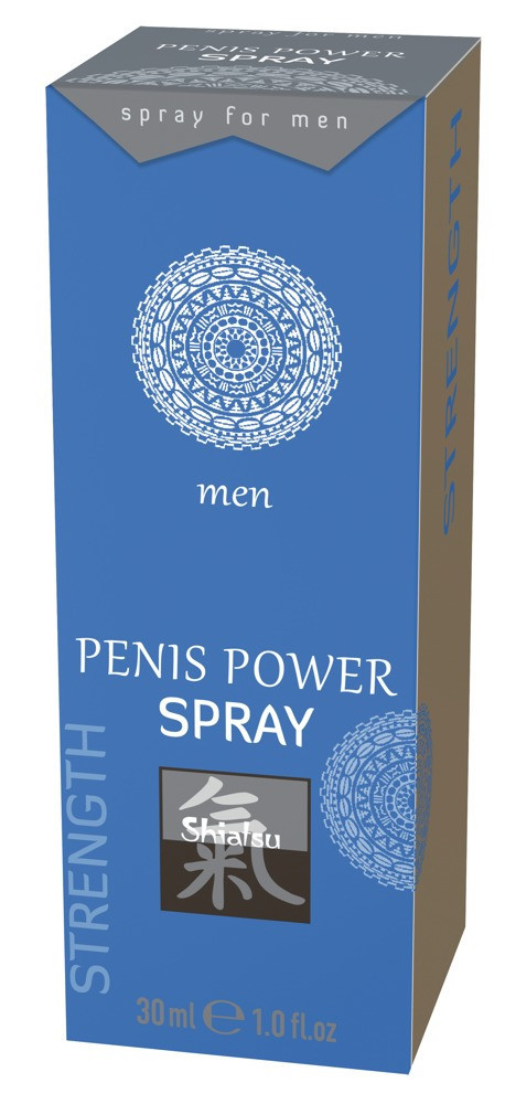 HOT Shiatsu Penis Power - stimuláló intim spray férfiaknak (30ml)