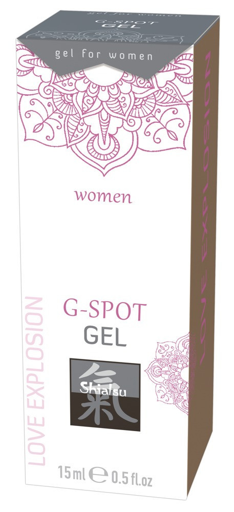 HOT Shiatsu G-Spot - G-pont stimuláló intim gél (15ml)