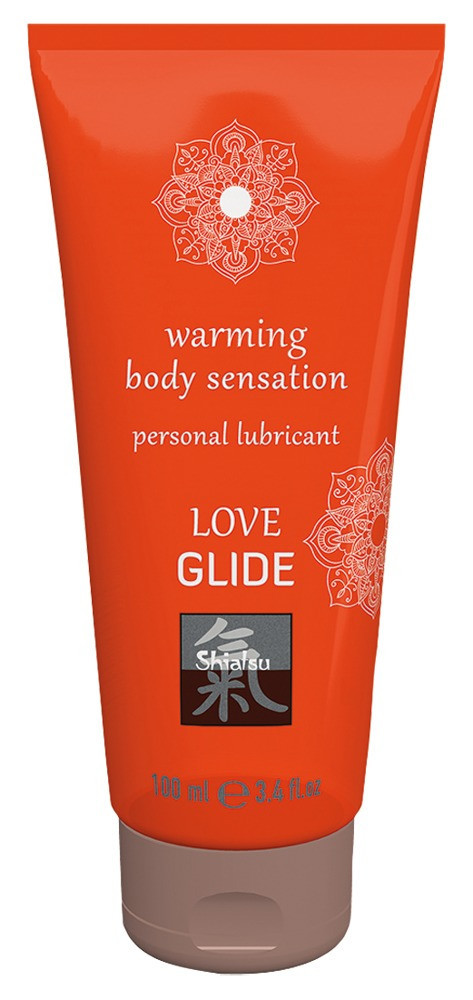 HOT Shiatsu Love Warming - vízbázisú, melegítő síkosító (100ml)