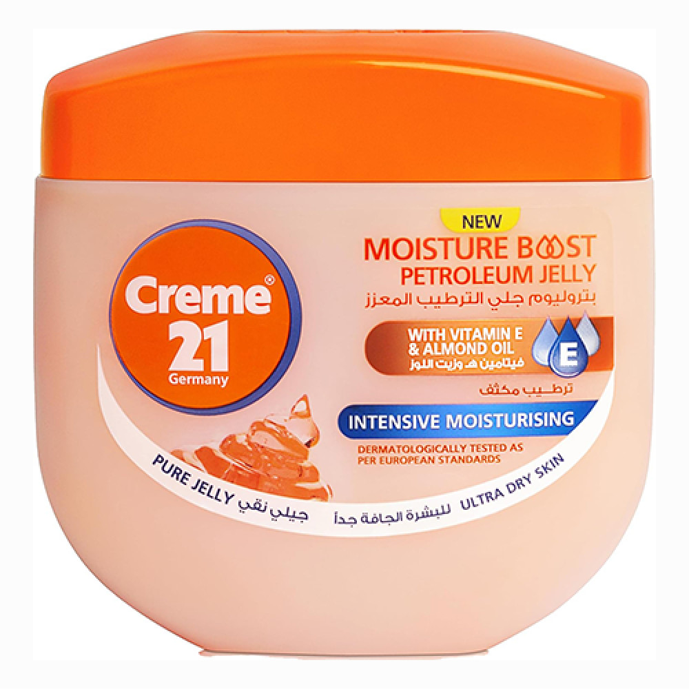 Creme21 nedvességfokozó intenzív hidratáló vazelin e-vitaminnal és mandulaolajjal 100 ml