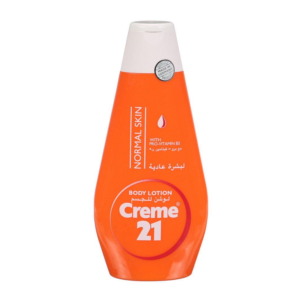 Creme21 gyengéd hidratáló testápoló normál bőrre b5 provitaminnal 400 ml