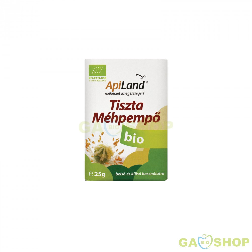 APILAND TISZTA MÉHPEMPŐ BIO 25G akciós termékkép 1