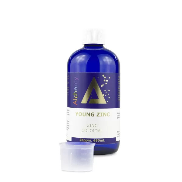 Pure Alchemy cink kolloid young zinc 25ppm 480 ml akciós termékkép 1