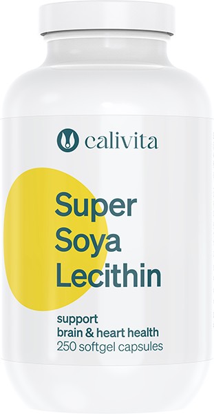 CaliVita Super Soya Lecithin 250 lágyzselatin-kapszula Szójalecitin 250db