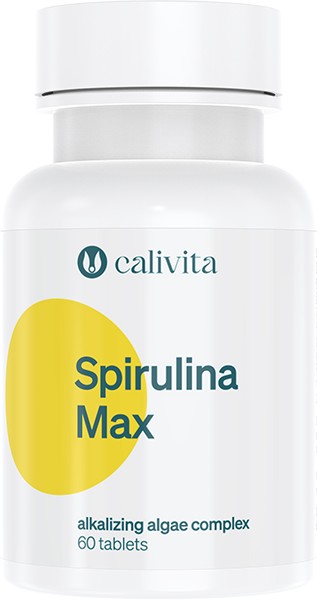 CaliVita Spirulina Max tabletta Lúgosító algakészítmény 60db