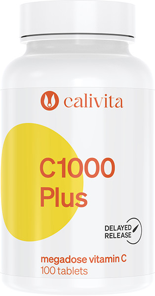 CaliVita C 1000 Plus tabletta Megadózisú C-vitamin 100db