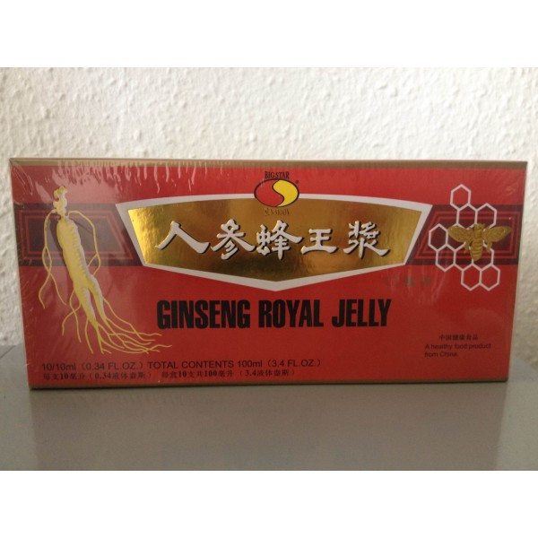 Big Star ginseng étrend-kiegészítő ampulla 10 db