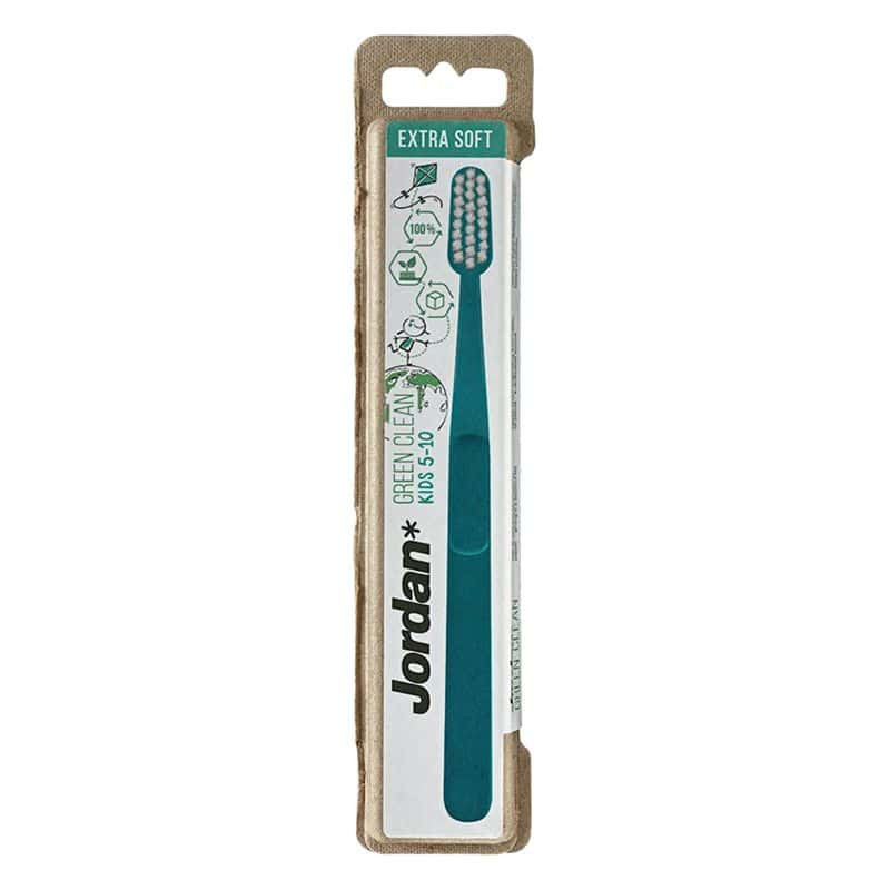 Jordan Green Clean Kids Ultrasoft Fogkefe 1Db akciós termékkép 1