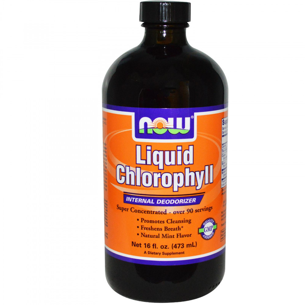 Now liquid chlorophyll borsmenta ízű 473 ml akciós termékkép 1