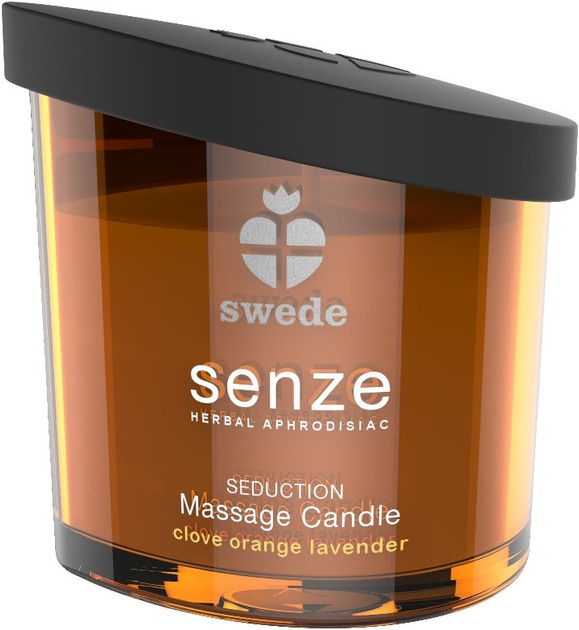 Swede Senze - masszázsgyertya - narancs, levendula (50ml) akciós termékkép 1