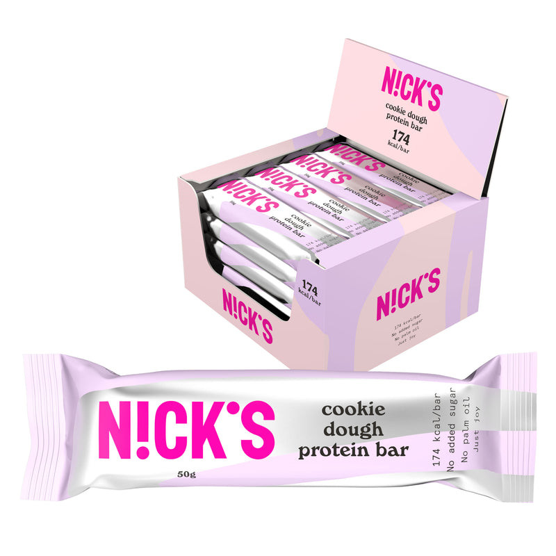 Nicks cookie dough csokis keksz ízű proteinszelet 50 g