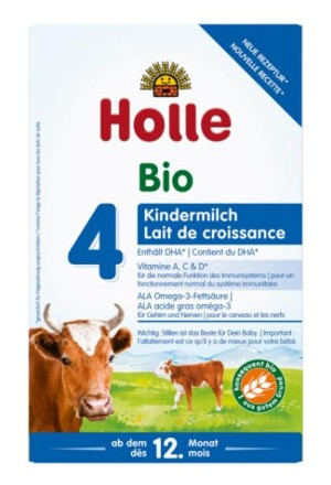 Holle bio 4 tejalapú gyermektej 600 g