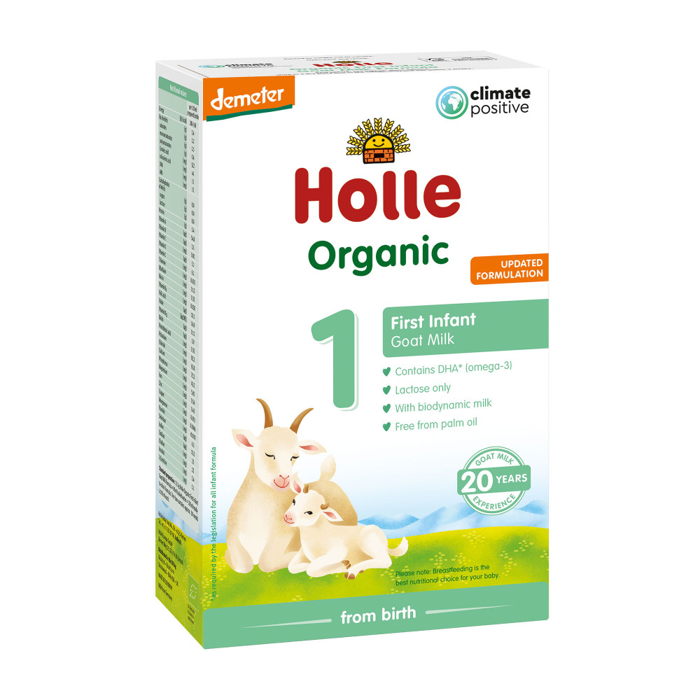 Holle bio kecsketej alapú csecsemő tápszer 1. 400 g