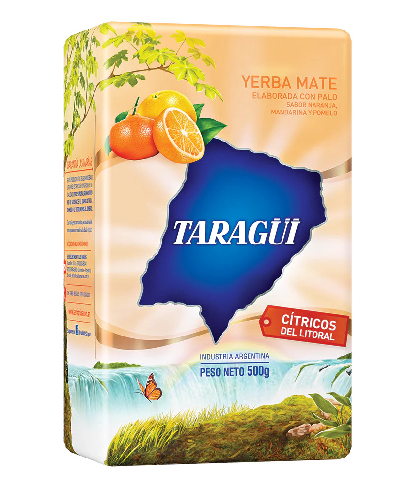 Taragüi Citrus Ízesített Yerba Maté tea, 500g akciós termékkép 1