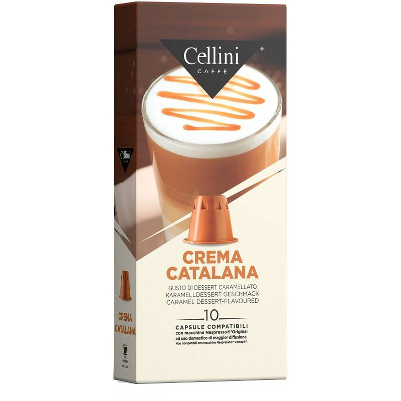 CELLINI CREMA CATALANA KÁVÉ KAPSZ. 10DB akciós termékkép 1