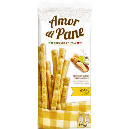 HOSTA AMOR DI PANE GRISSINI SZEZÁMMAGOS