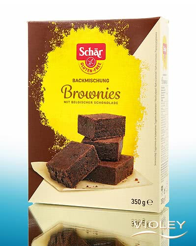 Schar gluténmentes brownie alappor 350 g