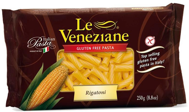 Le Veneziane tészta rigatoni 250 g akciós termékkép 1