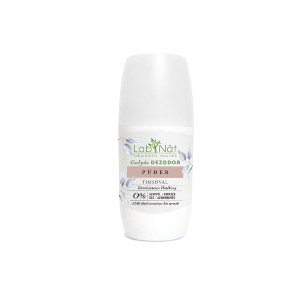 Labnat bio roll on golyós dezodor púder 75 ml akciós termékkép 1