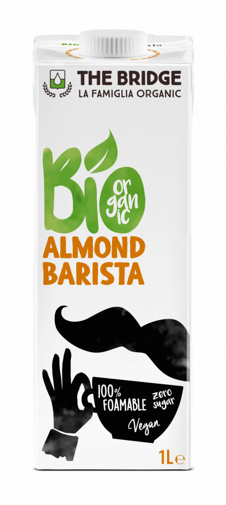 The Bridge bio cukormentes mandulaital barista 1000 ml akciós termékkép 1