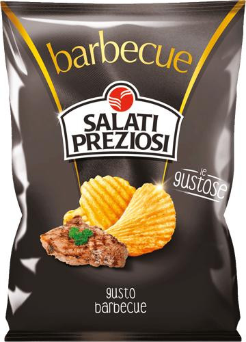 Salatipreziozi barbecue ízű chips gluténmentes 110 g