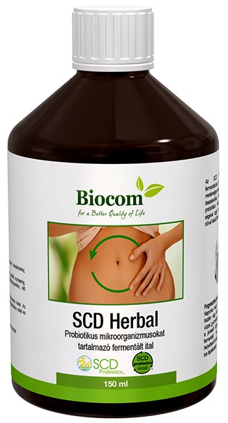 Biocom SCD Herbal - Probiotikus ital 150 ml