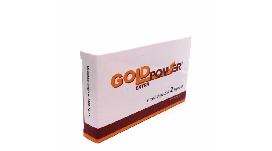 Gold Power Original - ÉTREND-KIEGÉSZÍTŐ KAPSZULA FÉRFIAKNAK 5 doboz