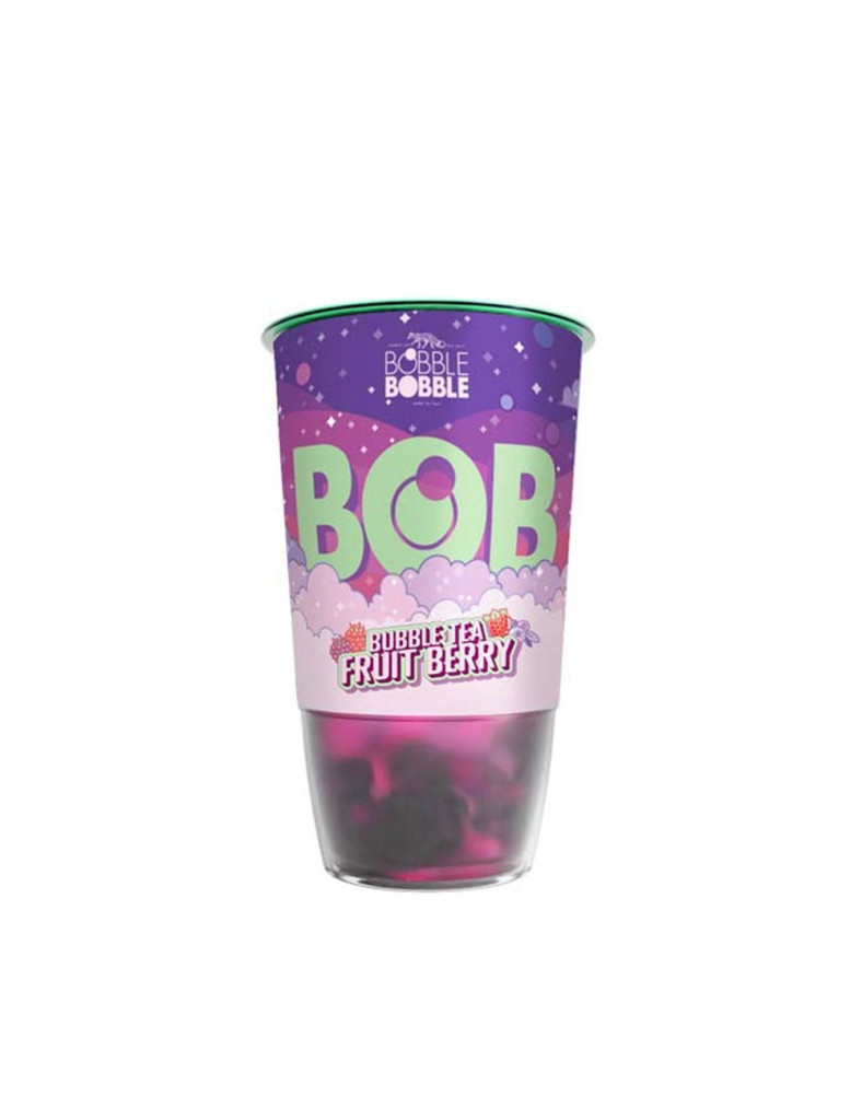 Bob Bubble Tea Üdítőital Fruit Berry 360Ml akciós termékkép 1