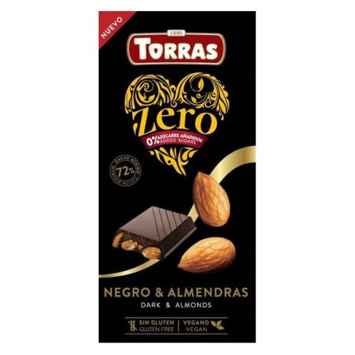 TORRAS ÉTCSOKOLÁDÉ MANDULÁS 150 g CM. akciós termékkép 1