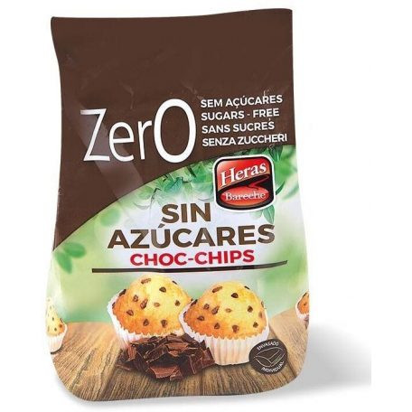 Heras 2 mini muffin csokidarabos hozzáadott cukor nélkül 256 g