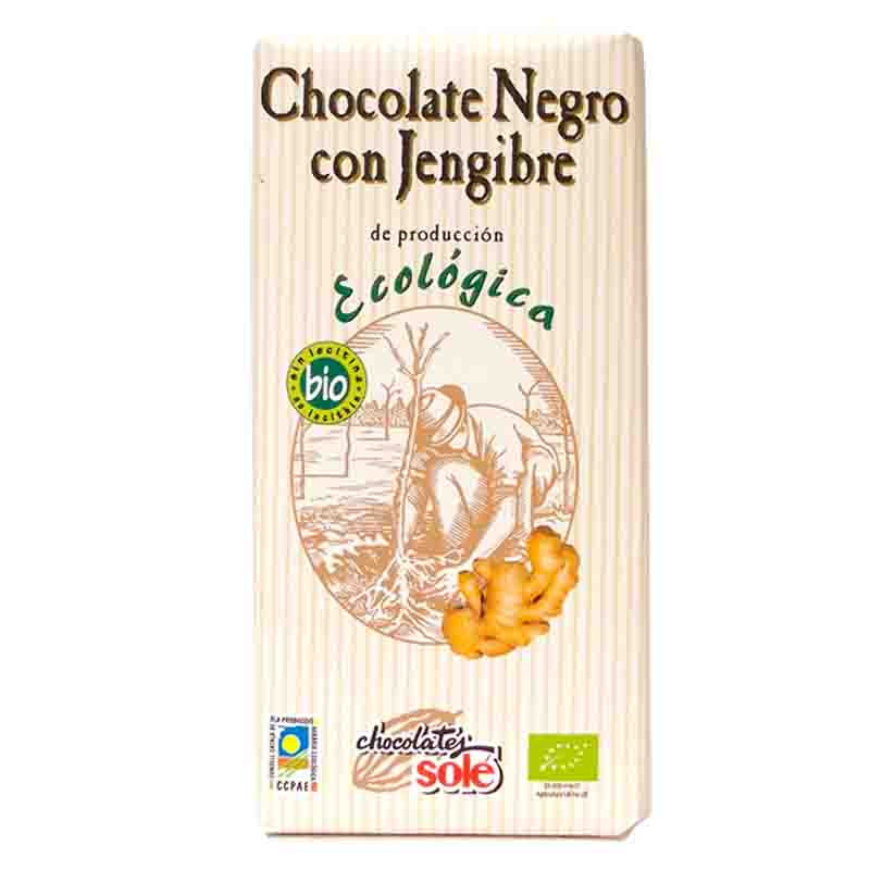 Sole bio étcsokoládé 56% gyömbérrel 100 g