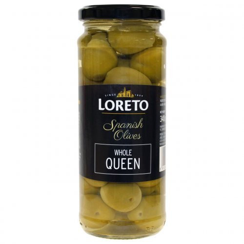 Loreto queen olivabogyó egész 340 g