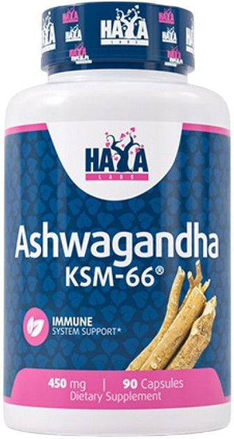Haya Labs Ashwagandha Ksm-66 Kapszula 90Db akciós termékkép 1