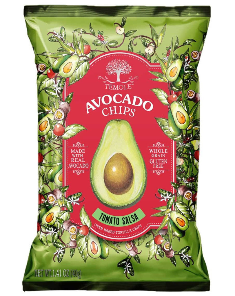 Temole Avokádó chips – paradicsomos salsa 40g