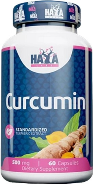 Haya Labs Curcumin Kivonat 500Mg Kapszula 60Db akciós termékkép 1