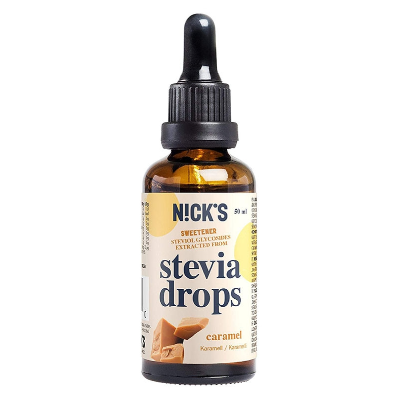 Nicks karamellás stevia csepp 50 ml