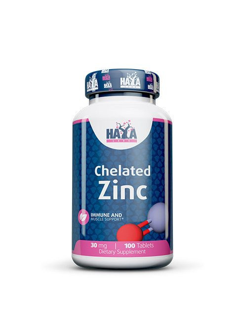 Haya Labs Cink Biszglicinát 30Mg Tabletta 100Db akciós termékkép 1