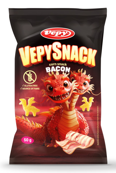 VEPY KUKORICA SNACK BACON GM. 50G akciós termékkép 1