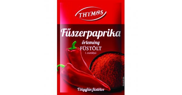 Thymos fűszerpaprika édes őrölt füstölt 1.oszt. 25 g