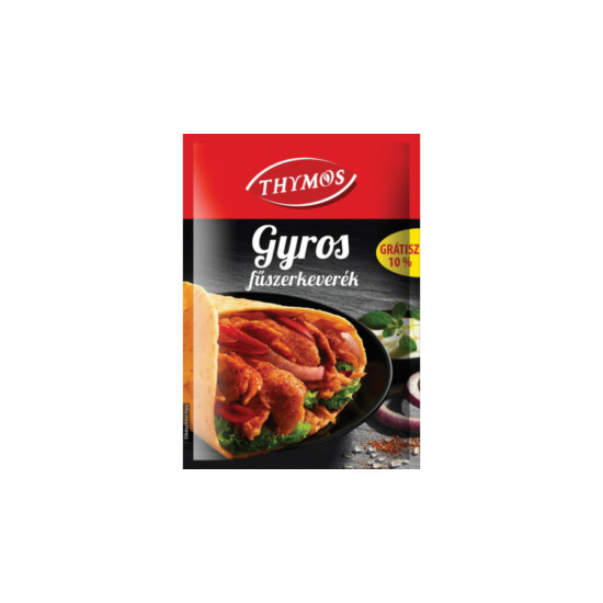 Thymos gyros fűszerkeverék +10% grátisz 33 g