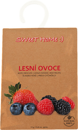Illatosító tasak 13g erdei gyümölcs Sweet Home