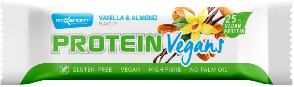Max Sport protein szelet vegán vanília és mandula 40 g
