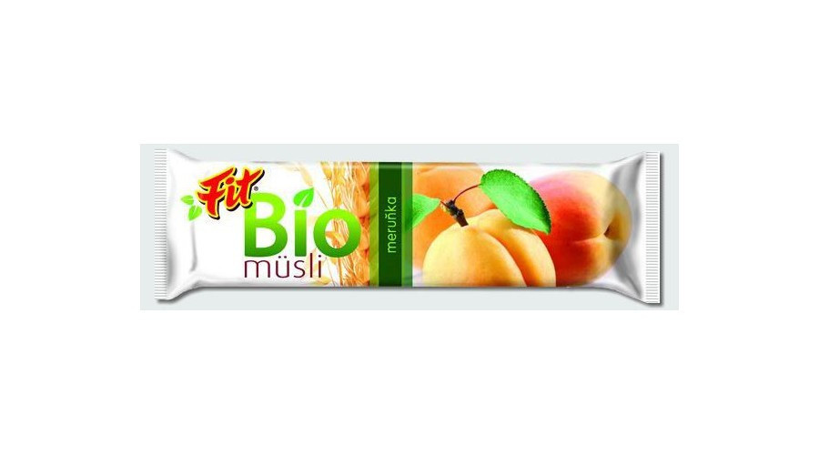 Fit bio müzliszelet sárgabarack 30 g