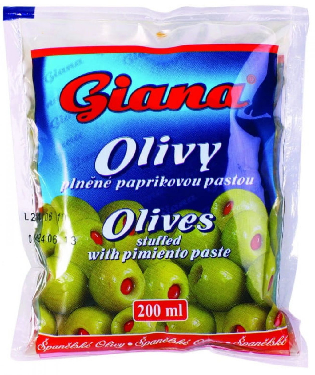 GIANA OLÍVABOGYÓ ZÖLD PAPRIKAKRÉMMEL