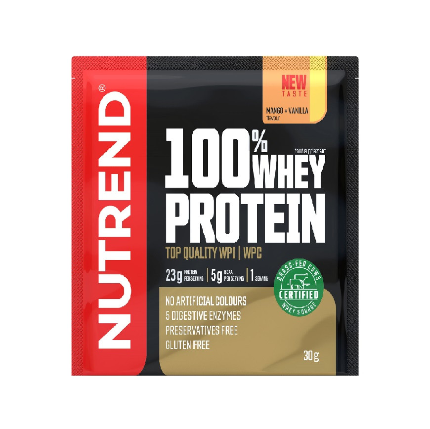 NUTREND 100% WHEY PROTEIN MANGO VANILLA akciós termékkép 1