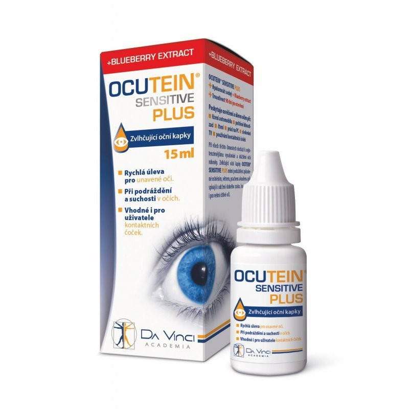 Ocutein szemcsepp sensitive plus 15 ml