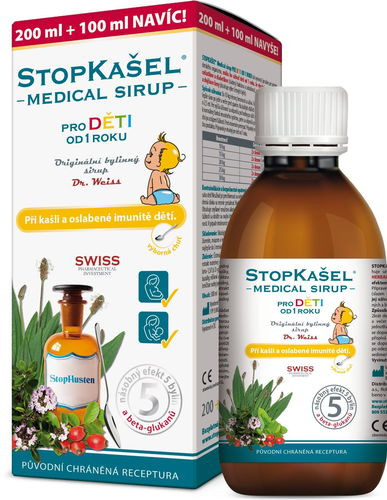 Herbal Swiss kid szirup 300 ml akciós termékkép 1